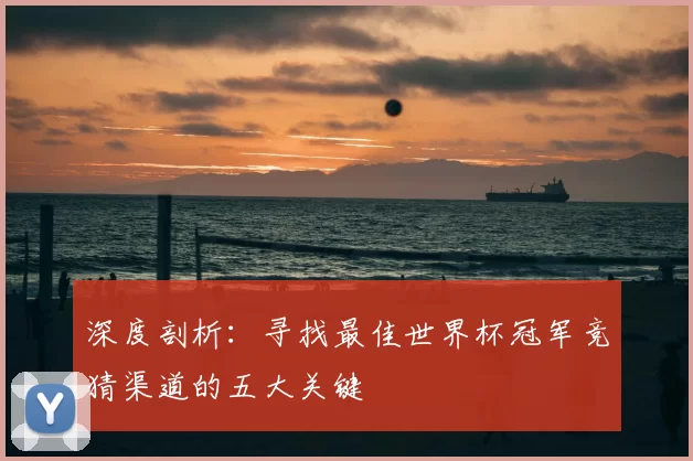 深度剖析:寻找最佳世界杯冠军竞猜渠道的五大关键