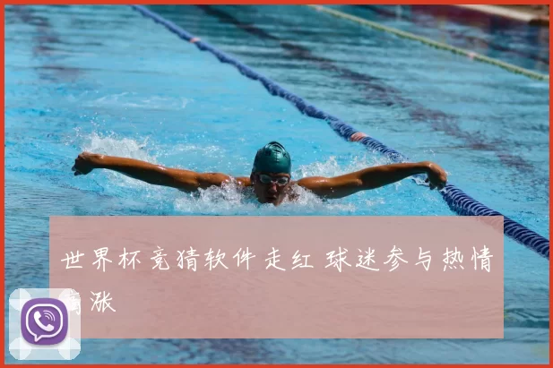世界杯竞猜软件走红 球迷参与热情高涨