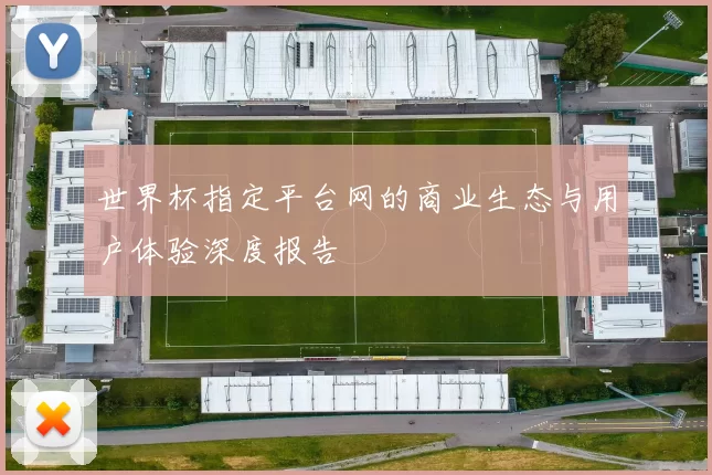 世界杯指定平台网的商业生态与用户体验深度报告